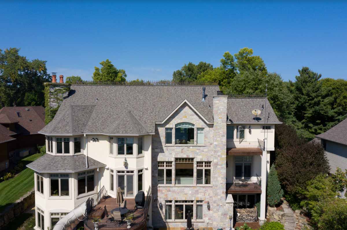 High Quality Roof Repair Work Done On Modern Asphalt Shingles In St. Cloud