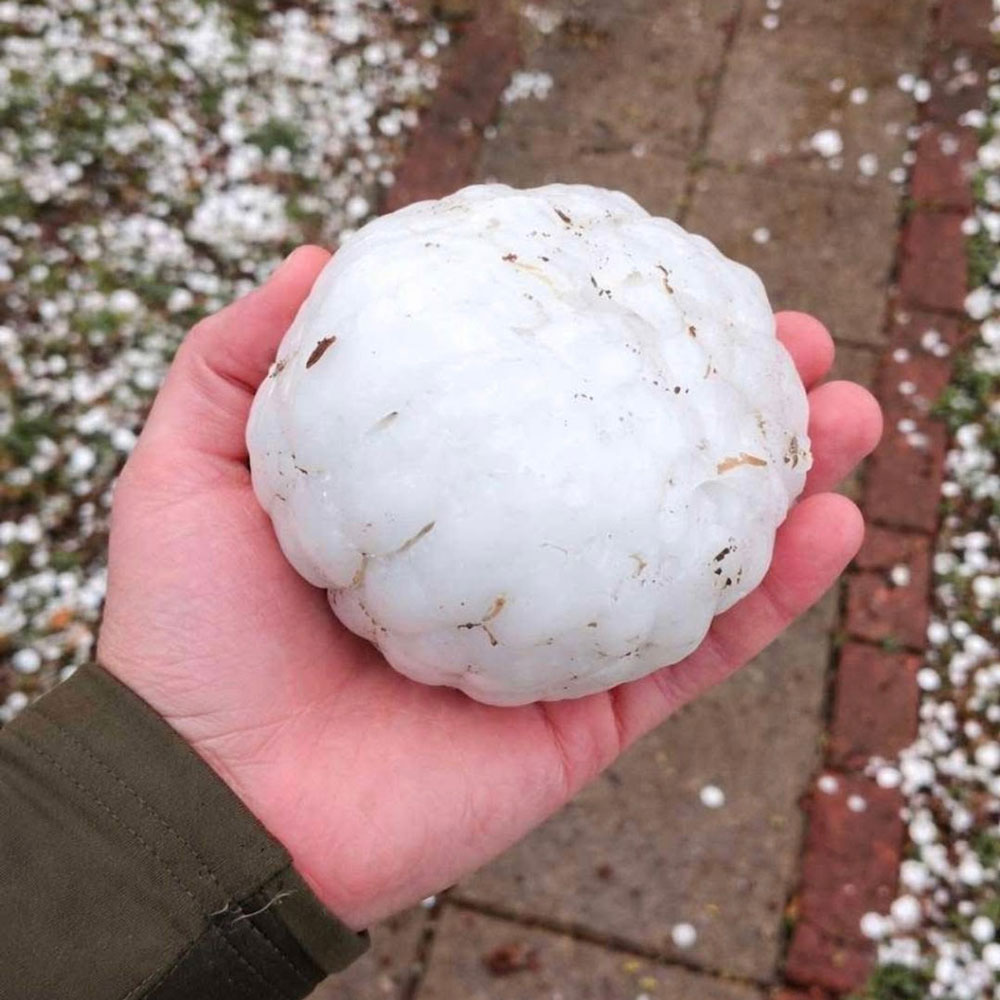 hail damage baseball sized rice goodhue roof damage
