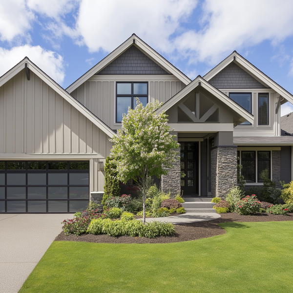 light neutral siding